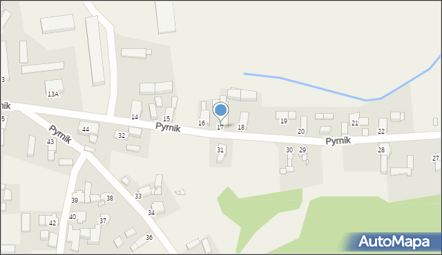 Pyrnik, Pyrnik, 17, mapa Pyrnik