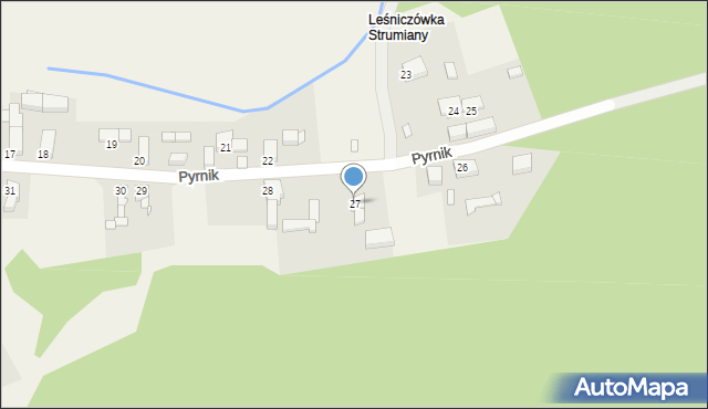 Pyrnik, Pyrnik, 27, mapa Pyrnik