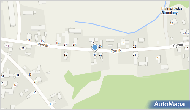 Pyrnik, Pyrnik, 30, mapa Pyrnik