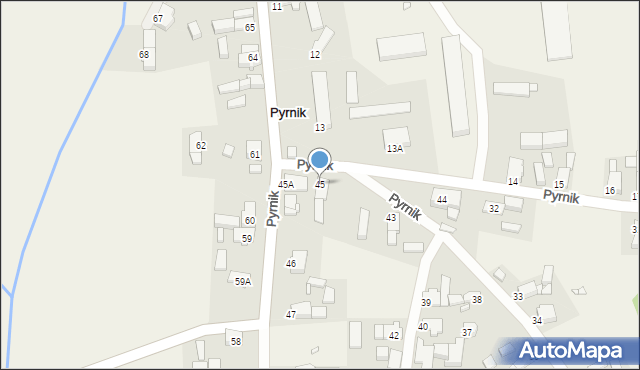 Pyrnik, Pyrnik, 45, mapa Pyrnik