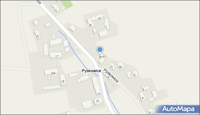 Pyskowice, Pyskowice, 15, mapa Pyskowice