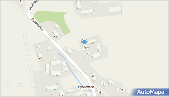 Pyskowice, Pyskowice, 18, mapa Pyskowice