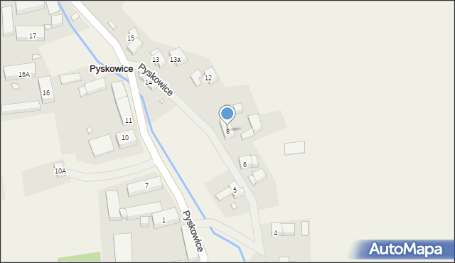 Pyskowice, Pyskowice, 8, mapa Pyskowice