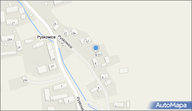 Pyskowice, Pyskowice, 9, mapa Pyskowice