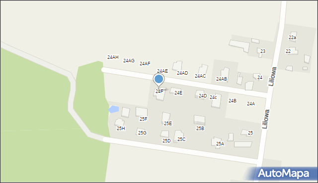 Pyszczyn, Pyszczyn, 24F, mapa Pyszczyn