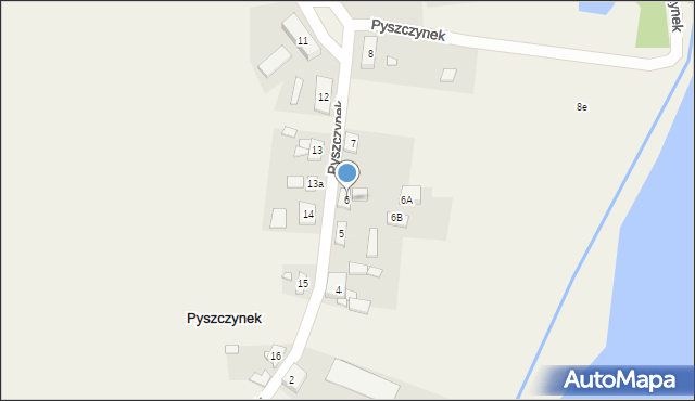 Pyszczynek, Pyszczynek, 6, mapa Pyszczynek