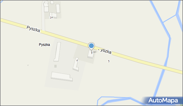 Pyszka, Pyszka, 3, mapa Pyszka