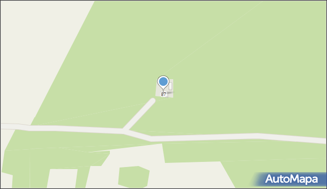 Pyszków, Pyszków, 87, mapa Pyszków