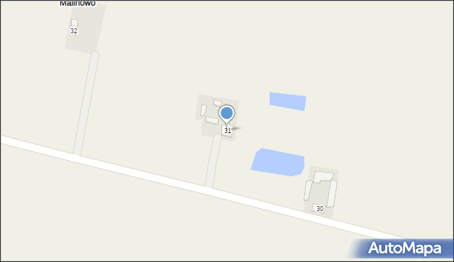 Pyszkowo, Pyszkowo, 31, mapa Pyszkowo