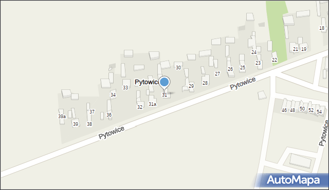 Pytowice, Pytowice, 31, mapa Pytowice