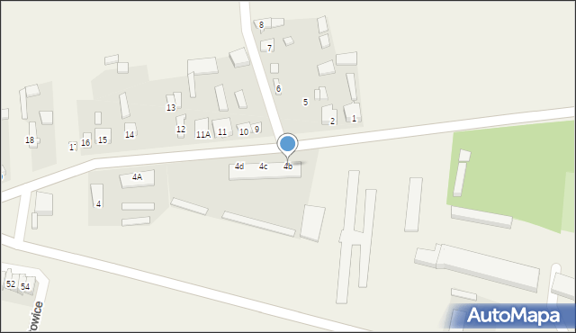 Pytowice, Pytowice, 4b, mapa Pytowice