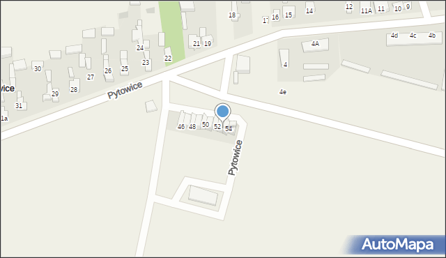 Pytowice, Pytowice, 53, mapa Pytowice