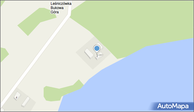Sierzno, Pyszno, 2, mapa Sierzno
