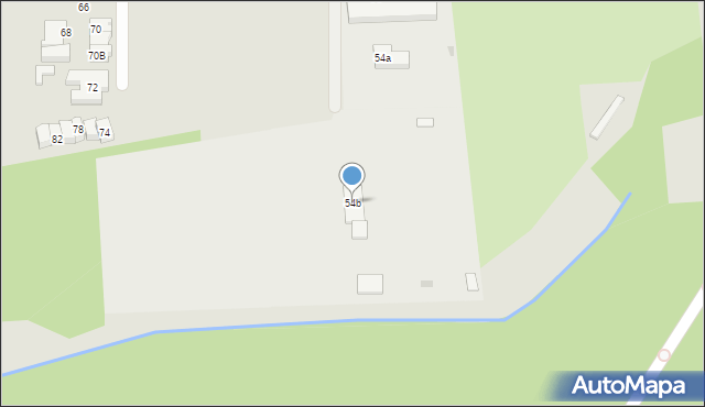 Tarnowskie Góry, Pyskowicka, 54b, mapa Tarnowskie Góry