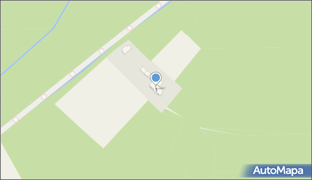 Biechów, Radowice, 3, mapa Biechów