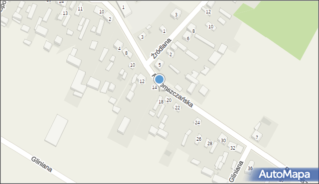Brudzice, Radomszczańska, 16, mapa Brudzice