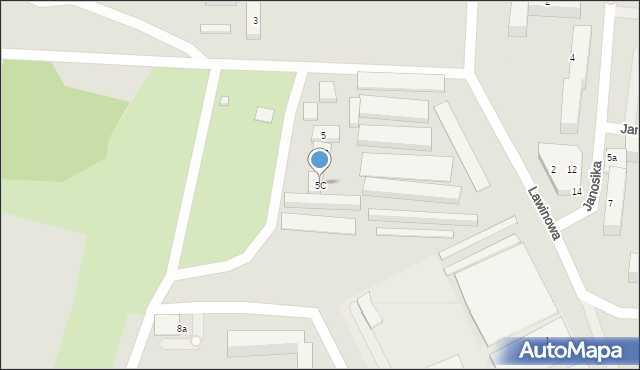 Bydgoszcz, Rataja Macieja, 5C, mapa Bydgoszczy