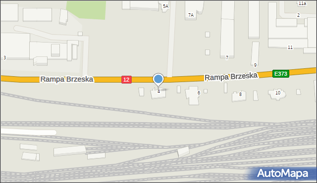 Chełm, Rampa Brzeska, 4, mapa Chełma