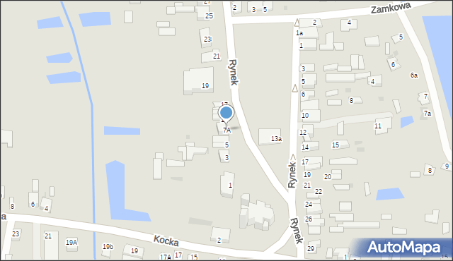 Czemierniki, Radzyńska, 7A, mapa Czemierniki