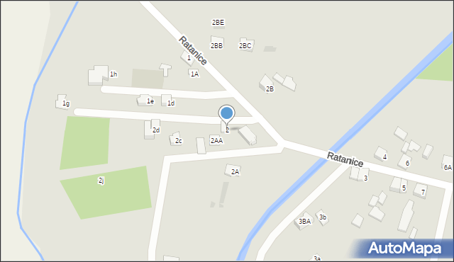 Dąbrowa Górnicza, Ratanice, 2, mapa Dąbrowa Górnicza