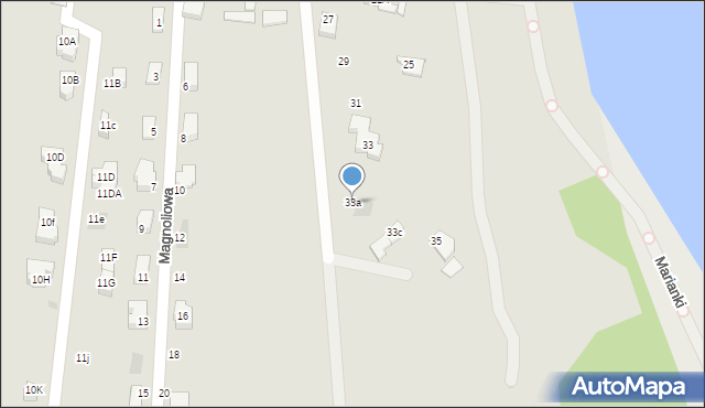 Dąbrowa Górnicza, Ratanice, 33a, mapa Dąbrowa Górnicza