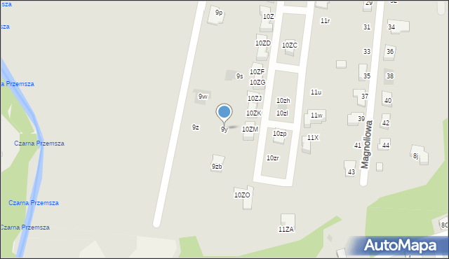 Dąbrowa Górnicza, Ratanice, 9y, mapa Dąbrowa Górnicza