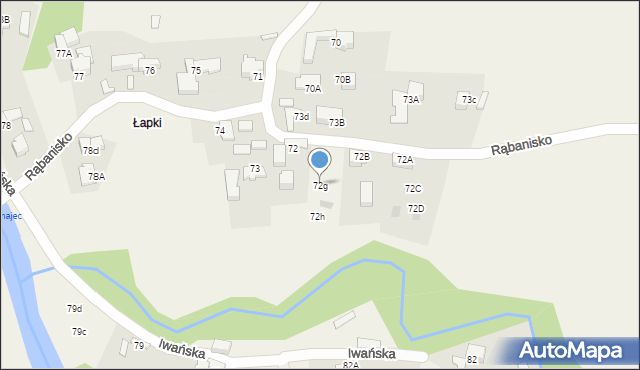 Dzianisz, Rąbanisko, 26, mapa Dzianisz