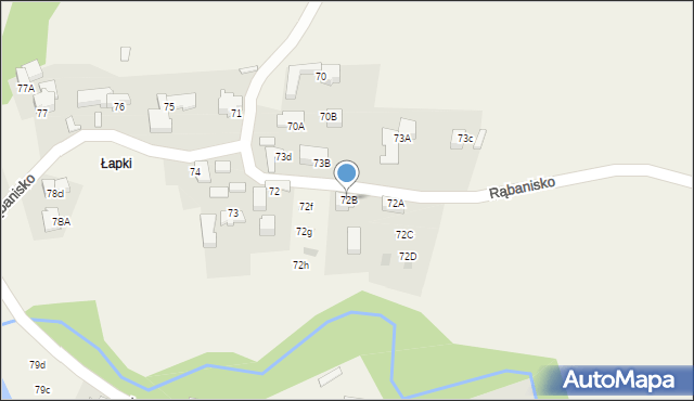 Dzianisz, Rąbanisko, 30, mapa Dzianisz