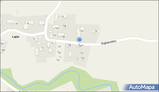 Dzianisz, Rąbanisko, 34, mapa Dzianisz