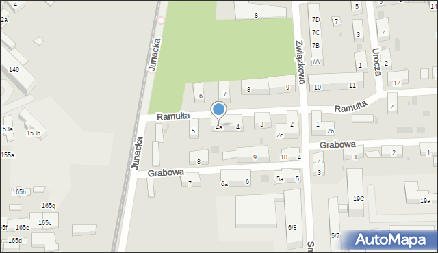 Gdańsk, Ramułta Stefana, 4a, mapa Gdańska