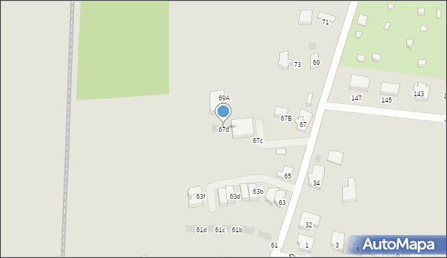 Gdańsk, Radarowa, 67d, mapa Gdańska