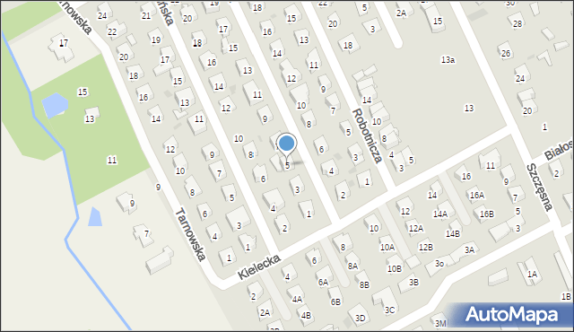 Grodzisk Mazowiecki, Radomska, 5, mapa Grodzisk Mazowiecki