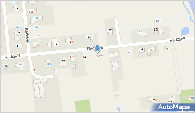 Grojec, Radziwiłł Marii, 16, mapa Grojec