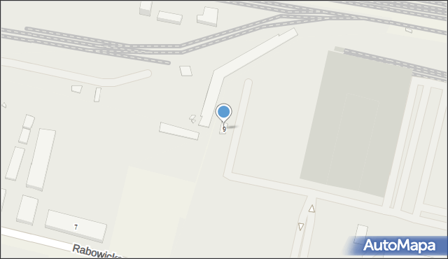 Jasin, Rabowicka, 9, mapa Jasin