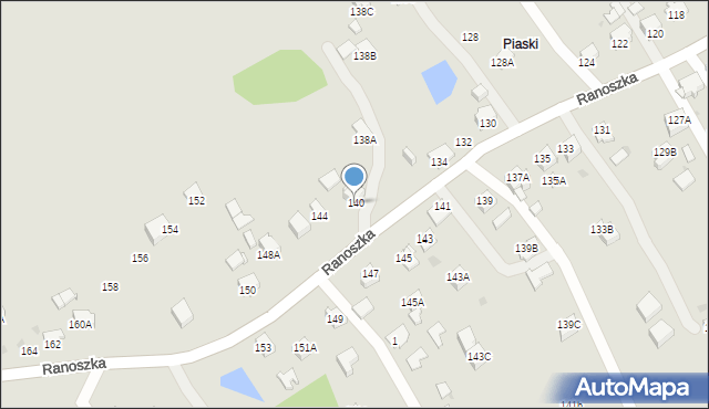 Jastrzębie-Zdrój, Ranoszka R., prof., 140, mapa Jastrzębie-Zdrój