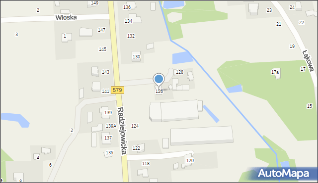 Kałęczyn, Radziejowicka, 126, mapa Kałęczyn