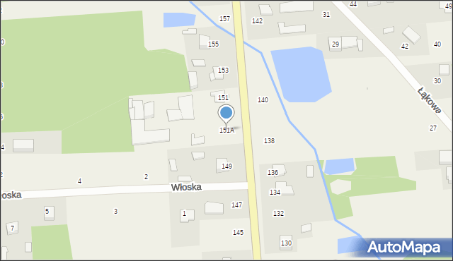 Kałęczyn, Radziejowicka, 151A, mapa Kałęczyn