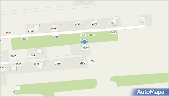 Kałęczyn, Radziejowicka, 160G, mapa Kałęczyn