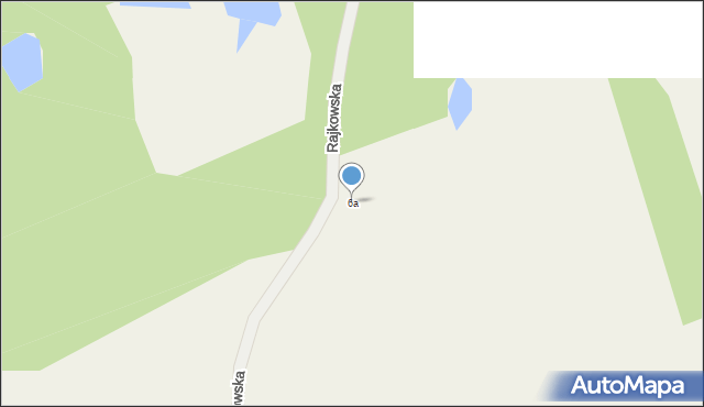 Klonówka, Rajkowska, 6a, mapa Klonówka