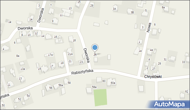 Klucze, Rabsztyńska, 25, mapa Klucze