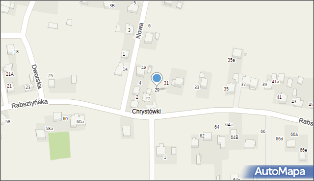 Klucze, Rabsztyńska, 29, mapa Klucze