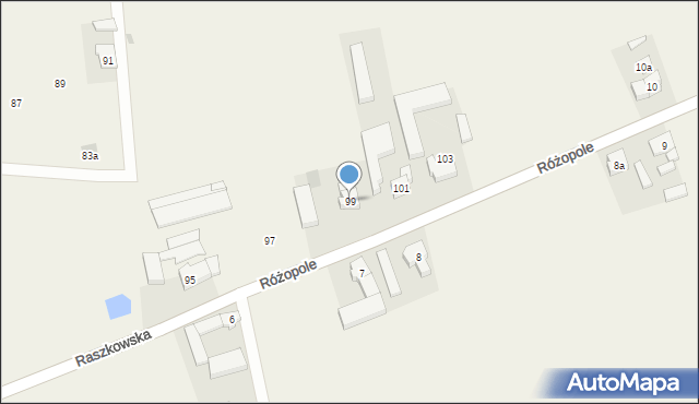 Kobierno, Raszkowska, 99, mapa Kobierno