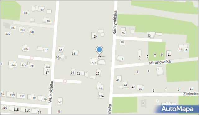 Kobyłka, Radzymińska, 27, mapa Kobyłka