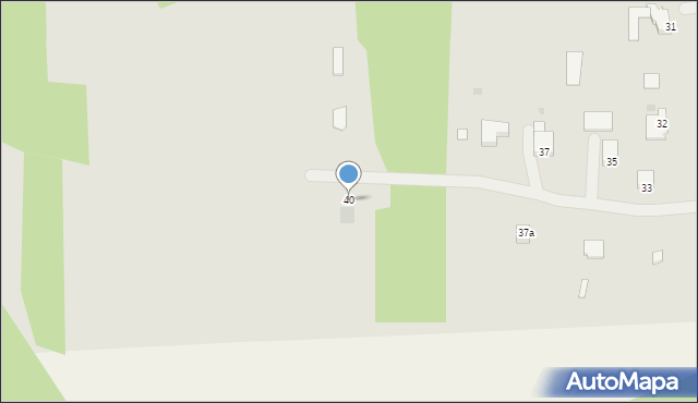 Łagów, Rakowska, 40, mapa Łagów