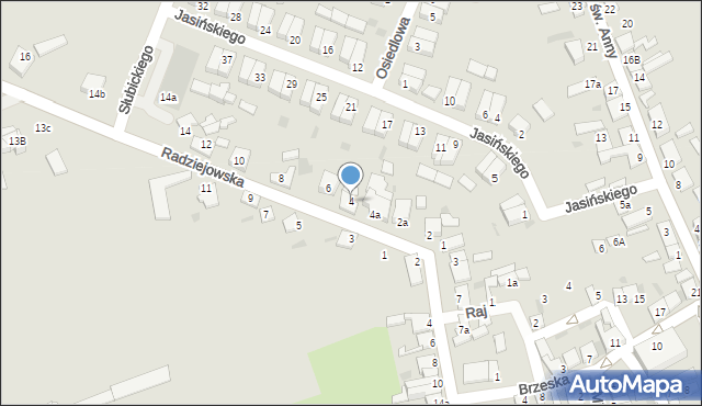 Lubraniec, Radziejowska, 4, mapa Lubraniec