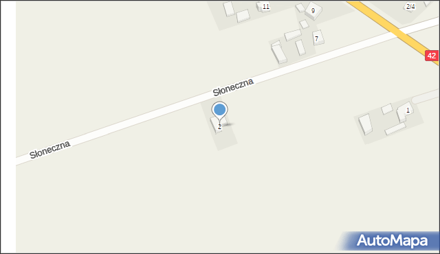 Makowiska, Radomszczańska, 2, mapa Makowiska