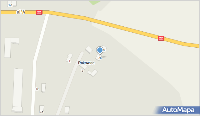 Malbork, Rakowiec, 2b, mapa Malborka