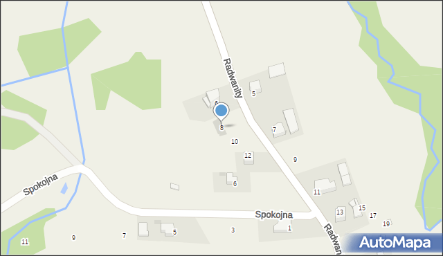 Marcyporęba, Radwanity Marka, 8, mapa Marcyporęba