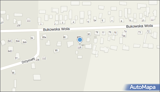 Miechów, Racławicka, 88A, mapa Miechów