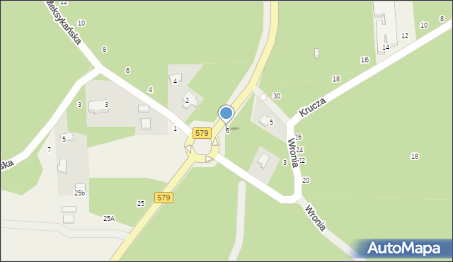 Mościska, Radziejowicka, 6, mapa Mościska